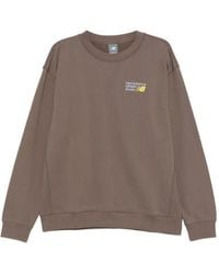 New Balance - Crew-Neck Sweatshirt - Lyst