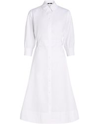 Karl Lagerfeld - Organic-cotton Shirt Dress - Lyst