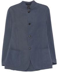 Eleventy - Button Single-Breasted Jacket - Lyst