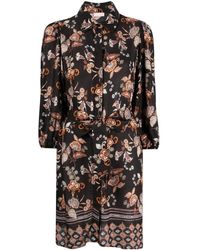 Liu Jo - Floral-print Shirt Dress - Lyst