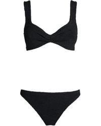Hunza G - Juno Twist-Detail Bikini - Lyst