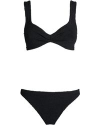 Hunza G - Juno Twist-Detail Bikini - Lyst