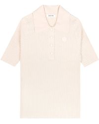 Sporty & Rich - Ribbed-knit Polo - Lyst