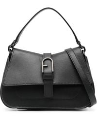Furla - Flow Leren Schoudertas - Lyst