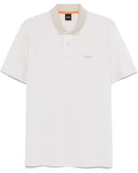 BOSS - Poloshirt Met Logo-Applicatie - Lyst
