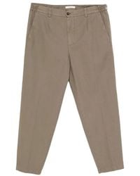 Briglia 1949 - Elasticated-Waistband Pleated Trousers - Lyst