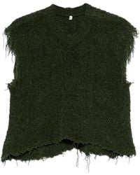 R13 - Cable Knit Vest - Lyst