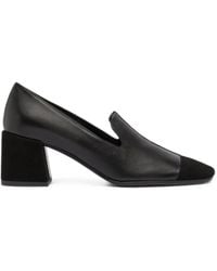 CAREL PARIS - Silviana Panelled Leather Loafers - Lyst