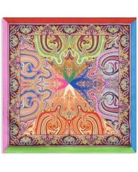 Etro - Einstecktuch Aus Seide - Lyst