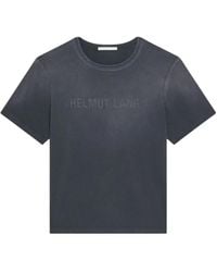 Helmut Lang - Lazer Cotton T-Shirt - Lyst