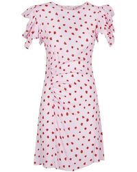 Mar De Margaritas - Ruffled-Sleeves Dress - Lyst