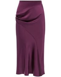 Nina Ricci - Asymmetrical Draped Skirt - Lyst