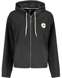 Converse - Zip-Up Hoodie - Lyst