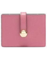 Furla - Leather Strap Cardholder - Lyst