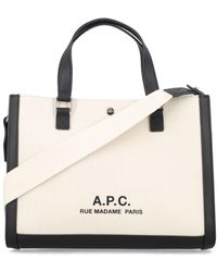 A.P.C. - Camille 2.0 Canvas Tote Bag - Lyst