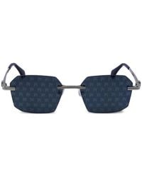 Palm Angels - Lunettes De Soleil À Design Sans Monture - Lyst