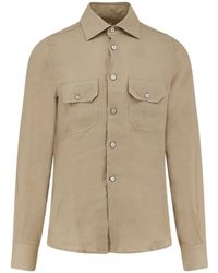 Kiton - Overhemd Met Zak - Lyst