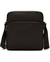 Bally - Zip-Fastening Leather Messenger Bag - Lyst