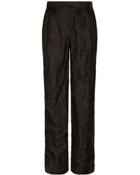 Dolce & Gabbana - Tailored Straight-Leg Trousers - Lyst