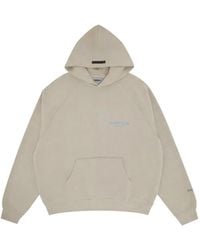 Fear Of God - Essentials Logo-Print Hoodie - Lyst