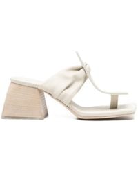 Uma Wang - Square-Toe Sandals - Lyst