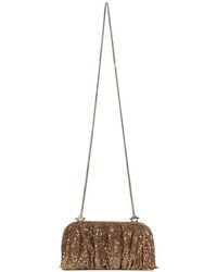 Benedetta Bruzziches - Crystal-Embellished Ruched Tote Bag - Lyst