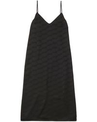 Balenciaga - Kleid mit Monogramm - Lyst