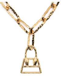Jacquemus Le Collier Chiquito Necklace in Gold (Metallic) | Lyst