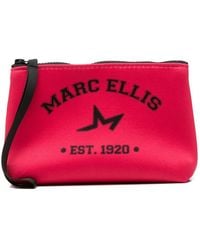 Marc Ellis - Buby Logo-Print Clutch Bag - Lyst