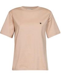 Weekend by Maxmara - Logo-Embroidered Cotton T-Shirt - Lyst