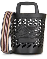 Etro - Coffa Leather Bucket Bag - Lyst