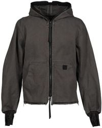 Minus - Combat Active Jack Met Capuchon - Lyst