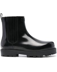 Givenchy - Patent Leather Chelsea Boots - Lyst