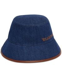 Billionaire - Logo-embroidered Canvas Bucket Hat - Lyst