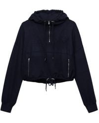 Prada - Wool And Cashmere Hoodie - Lyst