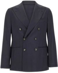 Montecore - Double-Breasted Blazer - Lyst