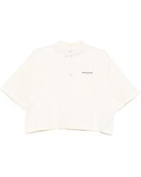 Maison Kitsuné - Oversized Cotton Polo Shirt - Lyst