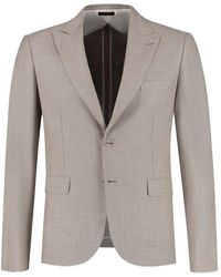 Brioni - Button Blazer - Lyst
