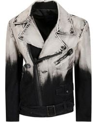 Yohji Yamamoto - Bikerjack Met Ombré - Lyst