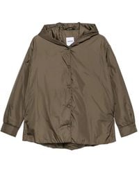 Aspesi - Chaqueta Beth Con Capucha Y Cierre De Presión - Lyst
