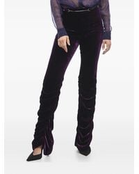 Gucci - Velvet Pants - Lyst