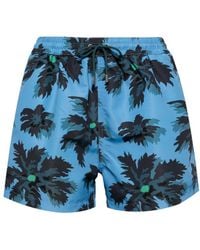 Paul Smith - Palm Burst Print Swim Shorts - Lyst