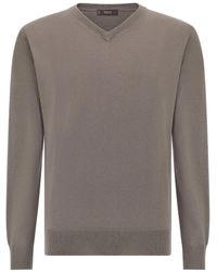 BOGGI - Trui Met V-Hals - Lyst