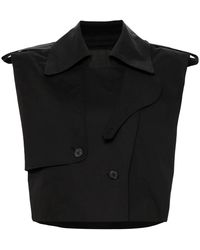 JNBY - Trench-Style Cotton Vest - Lyst