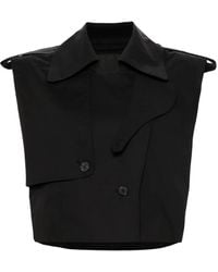 JNBY - Trench-Style Cotton Vest - Lyst
