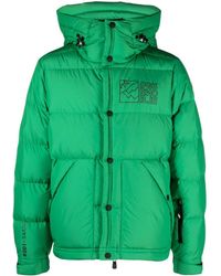 3 MONCLER GRENOBLE - Logo-patch Ripstop Down Jacket - Lyst