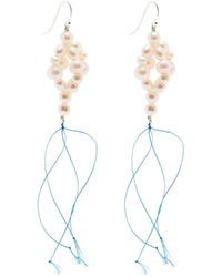 Bleue Burnham - パール ピアス スターリングシルバー - Lyst