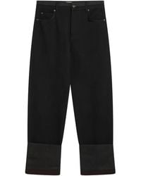 Loewe - Turn-Up Jeans - Lyst