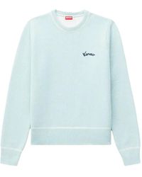 KENZO - Varsity' Cotton Sweater - Lyst