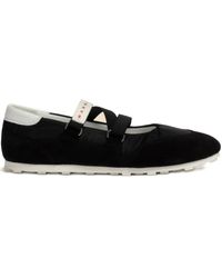 Marni - Soccer Retro Ballerina Trainers - Lyst
